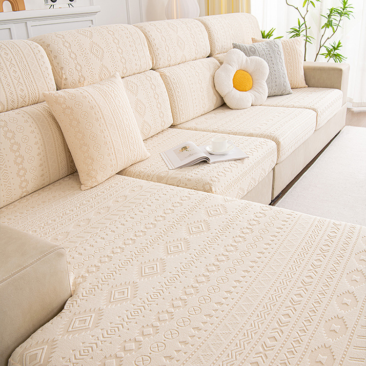Jacquard elastyczna sofa z polaru