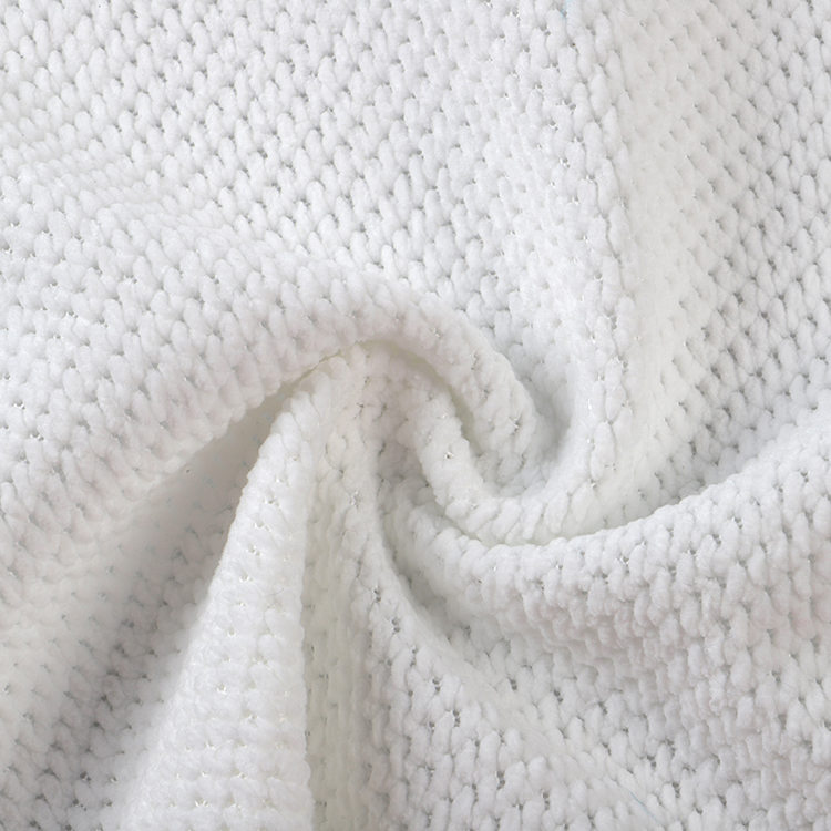 Chenille 3# 100% tkanina z dywanu poliestru